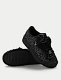 Glitzer-Skater-Sneaker für Kinder (28–37)