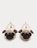 Kids' Pug Slippers (9 Small - 7 Large)