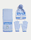 Kids' Lilo & Stitch™ Hat, Scarf and Glove Set