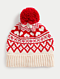Kids' Fair Isle Winter Hat (1-13 Yrs)