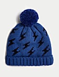 Bonnet d’hiver enfants à motif éclair (du&nbsp;1 au 6&nbsp;ans)