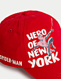 Kids' Pure Cotton Spider-Man Baseball Cap (1-13 Yrs)