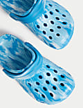 Παιδικές παντόφλες clogs με print με νερά (4 Small - 2 Large)