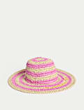 Kids' Straw Wide Brim Hat (18 Mths-13 Yrs)