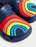 Kids' Rainbow Clogs (4 Small - 2 Large)