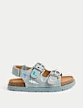 Kids' Dinosaur Embroidered Sandals (4 Small - 2 Large)