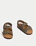 Kids' Leather Footbed Sandals (4 Small - 2 Large)