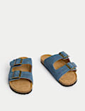 Kindersandalen met leren voetbed (maat 35,5-40,5)