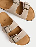 Kids' Leather Footbed Sandals (3 Large - 7 Large)