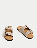 Kids' Leather Footbed Sandals (3 Large - 7 Large)