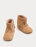 Baby Tassel Western Pram Boots (0-18 Months)