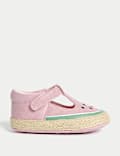 Baby Watermelon T-Bar Pram Shoes (0-18 Mths)