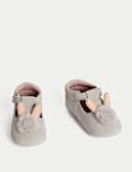 Baby Novelty Bunny Pram Shoe (0-18 Mths)