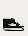 Baby Riptape High Top Trainer Pram Shoes (0-18 Mths)