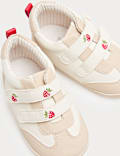 Baby Strawberry Pram Trainers (0-18 Mths )