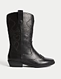 Kids' Western Boots (9 Small - 6 Large)