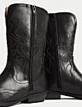 Kids' Western Boots (9 Small - 6 Large)