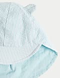 Pure Cotton Reversible Sun Hat (0-1 Yrs)