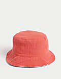 Kids' Pure Cotton Reversible Sun Hat (1-6 Yrs)