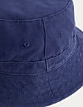 Kids’ Pure Cotton Bucket Sun Hat (1-13 Yrs)