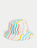 Kids' Pure Cotton Striped Sun Hat (1-13 Yrs)