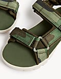 Kids' Camo Riptape Trekkers