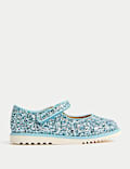 Kids' Glitter Mary Jane Shoes (4 Small - 2 Large)