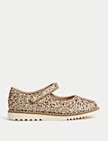 Kids' Glitter Mary Jane Shoes (4 Small - 2 Large)