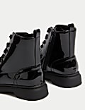 Kids' Patent Freshfeet™ Boots (4 Small - 2 Large)