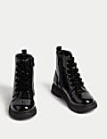 Kids' Patent Freshfeet™ Boots (4 Small - 2 Large)