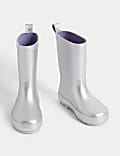 Kids' Metallic Wellies (4 Small - 6 Large)