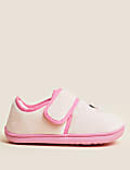 Kids’ Ballerina Riptape Slippers (4 Small - 12 Small)