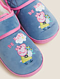 Kids' Riptape Peppa Pig™ Slippers (3 Small - 12 Small)