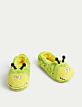 Kids' Colin The Caterpillar Slippers (4 Small - 6 Large)