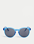 Lunettes de soleil rondes unies pour enfants