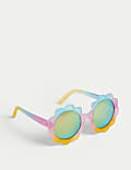 Lunettes de soleil enfants à motif fleuri 