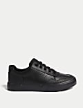 Zapatos infantiles escolares de piel con cordones (2½&nbsp;pequeño-9&nbsp;grande)