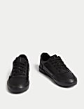 Zapatos infantiles escolares de piel con cordones (2½&nbsp;pequeño-9&nbsp;grande)