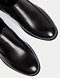 Kids' Leather Freshfeet™ Slip-on School Shoes (13 Small - 9 Large)