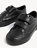 Zapatos infantiles escolares de piel (8 pequeño-2 grande)