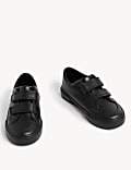 Zapatos infantiles escolares de piel (8 pequeño-2 grande)