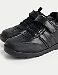 Leather Riptape School Shoes (8 Small - 2 Large)