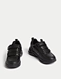 Kids' Leather Riptape School Shoes (8 Small - 2 Large)