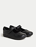 Kids' Leather School Shoes (8 Small - 2 Large)