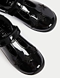 Kids' Patent Leather Glitter School Shoes (8 Small - 2 Large)