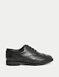 Kids’ Leather Lace-up Brogues School Shoes (13 Small - 7 Large)