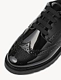 Kids' Leather Brogue School Shoes (13 Small - 7 Large)