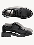 Kids' Leather Brogue School Shoes (13 Small - 7 Large)