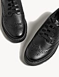 Kids' Leather School Shoes (13 Small - 7 Large)