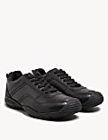 Kids' Leather Lace School Shoes (13 Small - 9 Large)